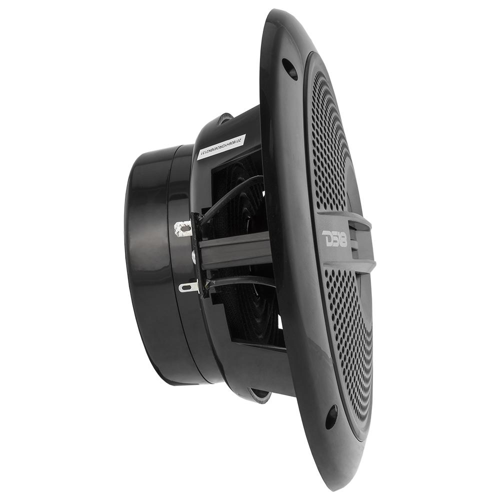 DS18 HYDRO65BK 6.5" Black 380 Watt Waterproof Marine Speakers - Image 3