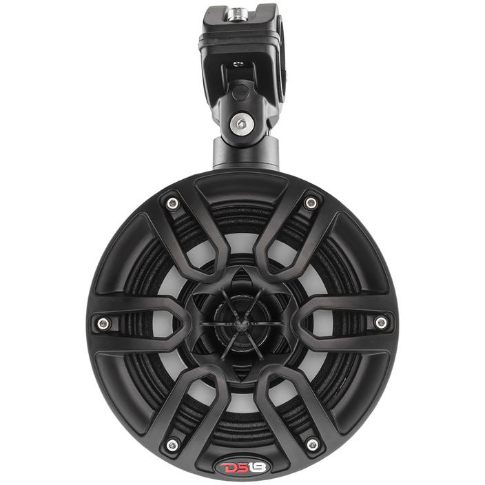 DS18 NXL8TPBK 8" Black 375 Watt Waterproof Wakeboard Tower Marine Speakers With RGB LED Accent Lighting - Image 3