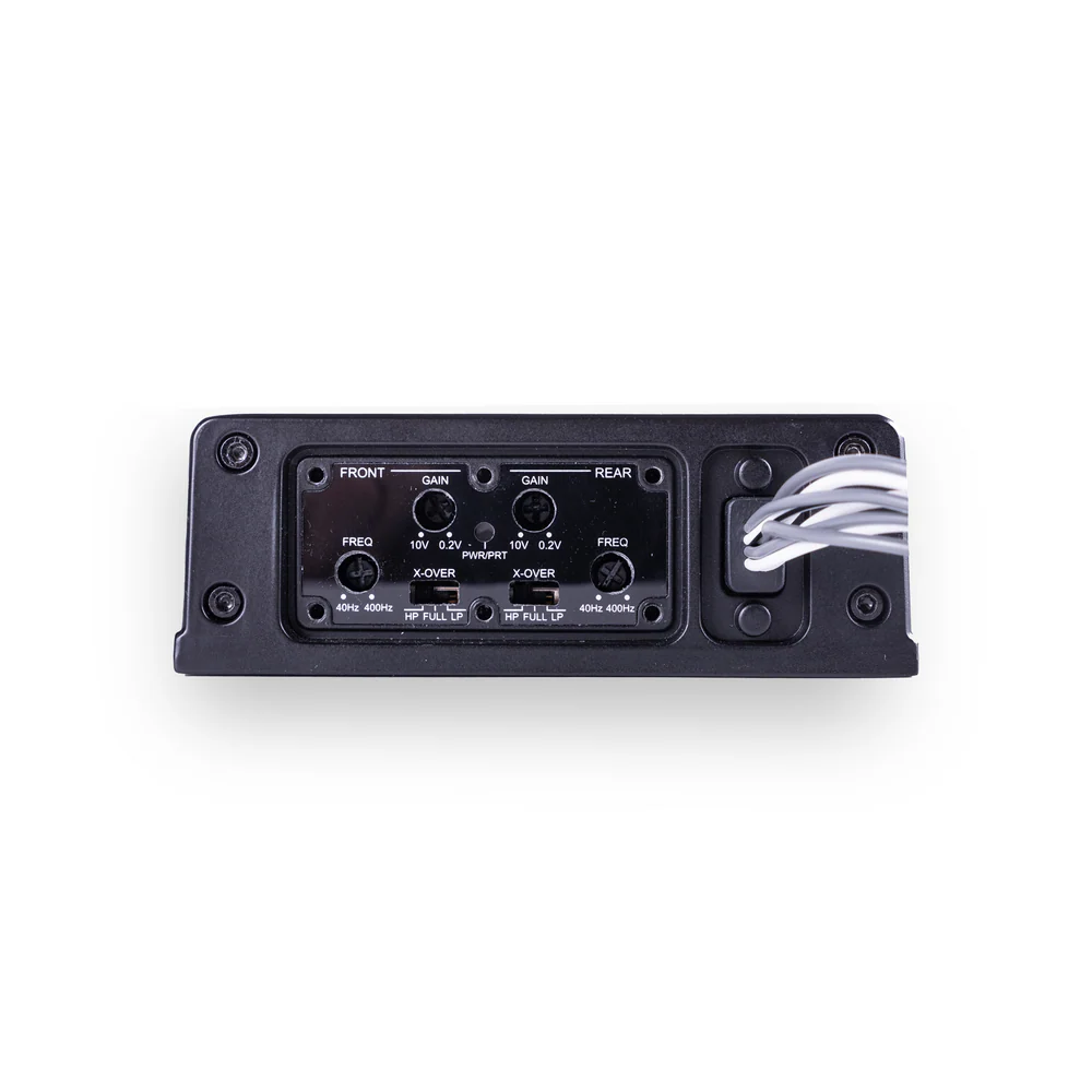 Aquatic AV AD500.4 1200 Watts Peak (600 Watts RMS) 4 Channel Digital Waterproof Marine Amplifier - Image 2