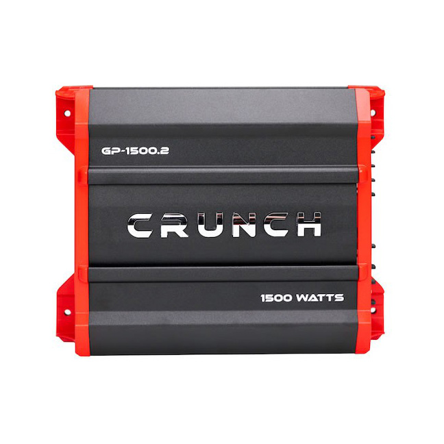 Crunch GP15002 Amplifier Ground Pounder 2 X 325 @ 4 Ohms 2 X 750 @ 2 Ohms 1 X 1500 Watts @ 4 Ohms Bridged - Image 2