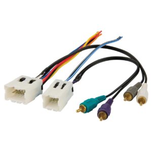 AMPLIFIER INTEGRATION HARNESS NISSAN/INFINITY ’95-10 W/RCA