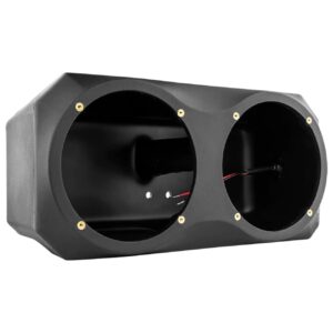 DS18 Polaris Slingshot Under Dash – Empty Dual 6" Subwoofer Enclosure (Each)