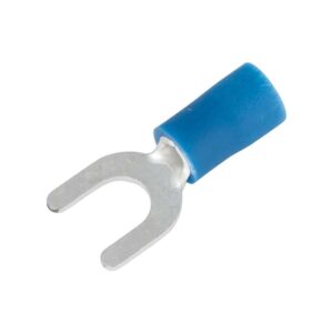 Xscorpion Spade Terminal Blue #8 16-14 Gauge – 100pcs/bag
